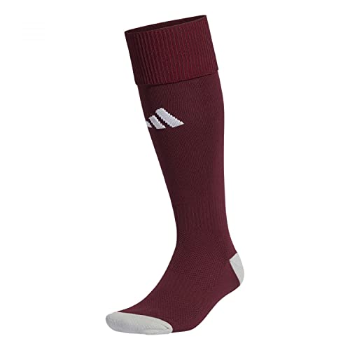 Adidas Unisex Adulto Calze Da Calcio Milano 23 Sock, Teamar/Bianco, , XS