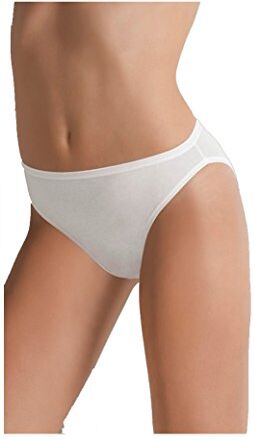 Cotonella 6 Slip Donna l'altra Cotone Elasticizzato Art.3939 (2, Bianco)