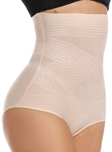 SLIMBELLE Body Contenitivo Modellante Donna Invisibile Vita Alta Mutanda Contenitiva Pancia Ventre Intimo da Donna Senza Soluzione di continuità Pantaloncini Vita Alta Elastico Shapewear