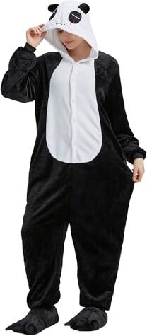 ZKomoL Animali Pigiama Kigurumi Onesie Unisex per Adulti per Feste e Cosplay Costume