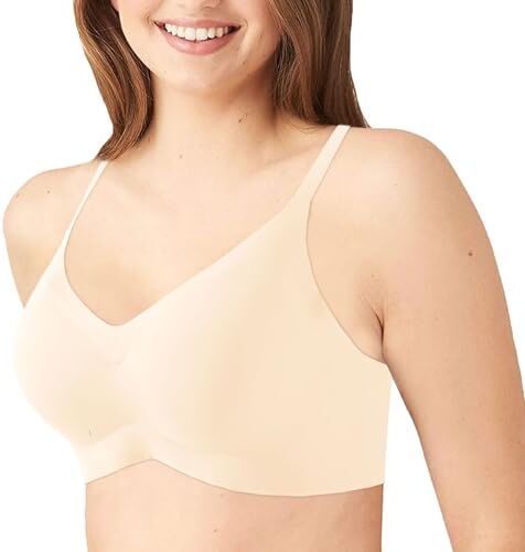 Taeku Reggiseno Minimizer, Donna Comfort Ferretto Senza Imbottito Taglie Forti Regolabili Bralettes Reggiseni con Estensore (Nudo L)