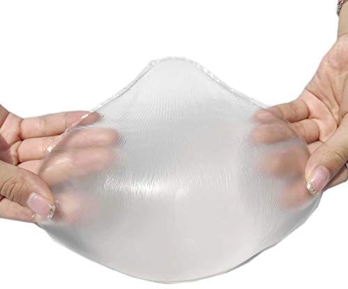 BIMEI Forma di nuoto in silicone trasparente, forma a triangolo (38 C)