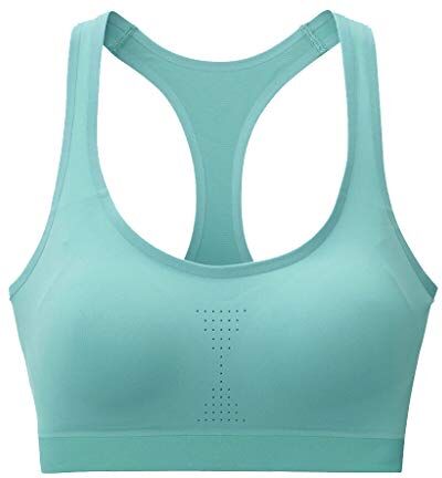 WENJUNneiyi WENJUN Reggiseno Sportivo Da Donna Senza Bordo Coppa Piena 5 Colori Tra Cui Scegliere (Colore : Grass green, dimensioni : 170/100/XL)