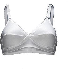 LEPEL REGGISENO DONNA  SENZA FERRETTO ART RITA COL. E MIS. A SCELTA (2, BIANCO)