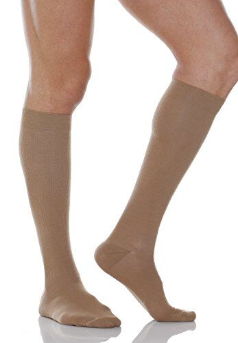 Relaxsan 820 (Beige 1-XS) Calzini Unisex cotone compressione graduata 18-22 mmHg