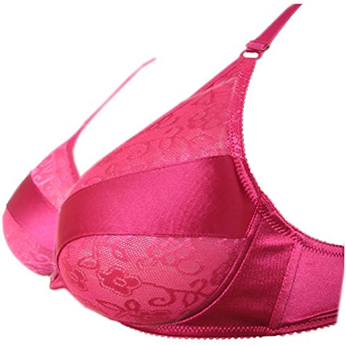 BIMEI Reggiseno tascabile in silicone forme per mastectomia Crossdresser False Boob 02 Rosso. 38