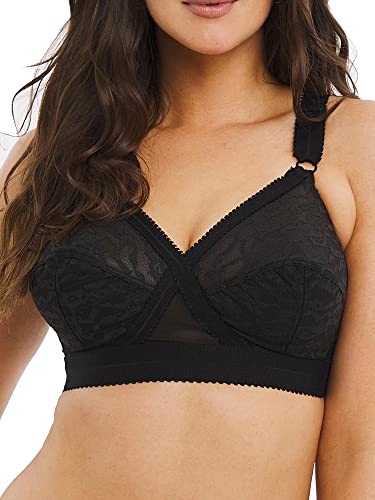 Playtex Reggiseno Senza ferretto Criss Cross Classico Donna x1, Nero (Black), 90E