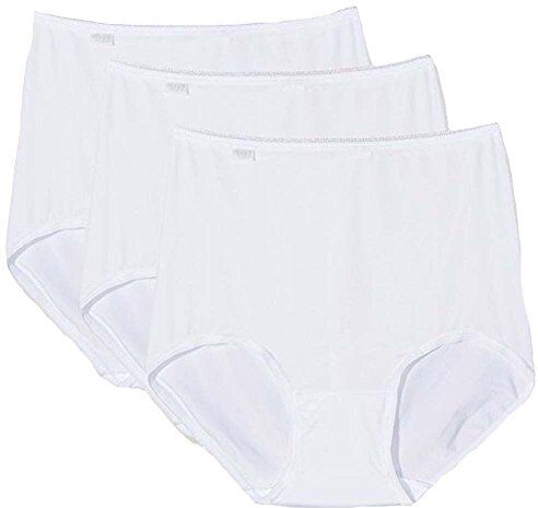 Sloggi 24/7 Microfibre Maxi C3P, Slip Donna, Bianco (White), 42