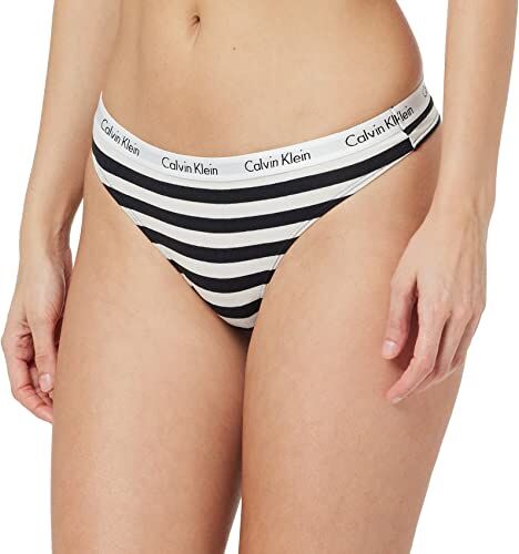 Calvin Klein Perizoma Donna Tanga, Multicolore (Rainer/Blue Graphite), XS