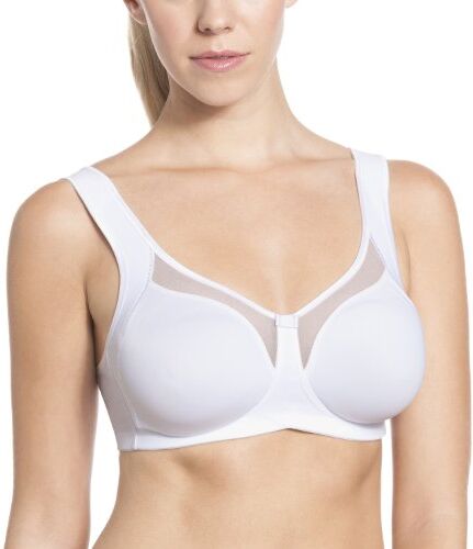 Anita Reggiseno senza orlo, donna, Bianco (Weiß (Weiß)), 105D DE