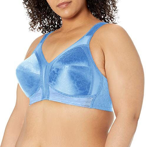 Playtex 18 Hour Reggiseno Senza Ferretto, con Spalline Comfort Zen Blue 4DD