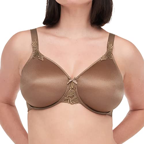 Chantelle HEDONA, Reggiseno Preformato con Ferretto, Intimo Invisibile Donna, Terracotta, 5F