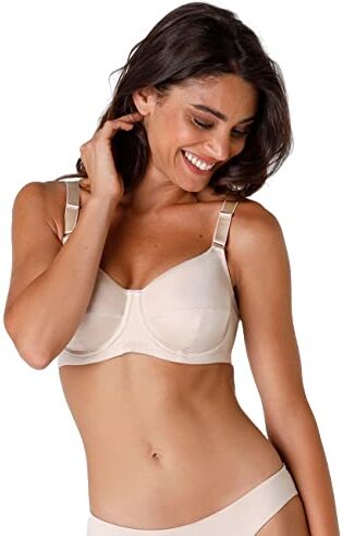 LOVABLE Reggiseno con Ferretto ad Alto Sostegno Shaping Donna, Nudo, 75D