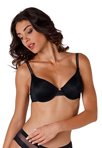 LOVABLE Reggiseno con Ferretto Millennium Equilibre Donna, Nero, 80D