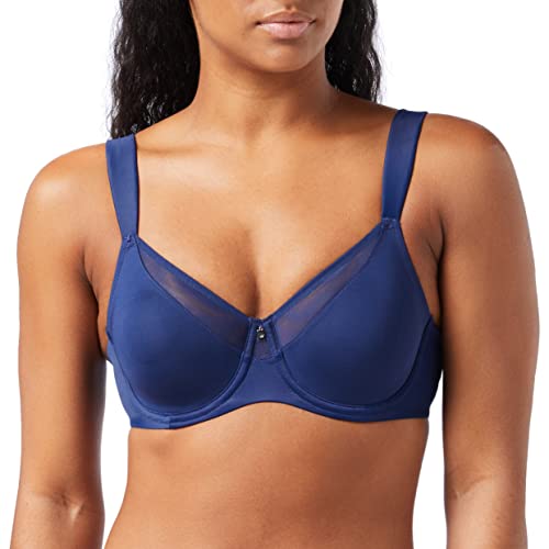 Triumph True Shape Sensation W01, Reggiseno Minimizer Donna, Deep Water, 7D