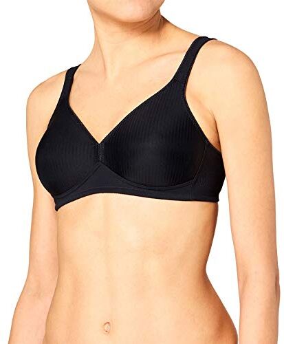 Triumph Reggiseno Modern Soft+Cotton N Senza Ferretto Nero (4D-85D-38D)