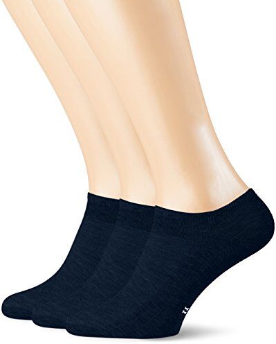 POMPEA Cotton Calzini alla Caviglia, Blu (Blu 0070), (Taglia Produttore:39/42) (Pacco da 3) Donna