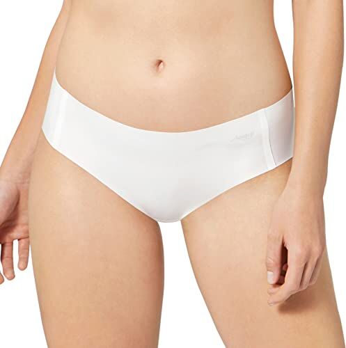 Sloggi Zero Feel Hipster Ex Slip, Bianco (White), M Donna