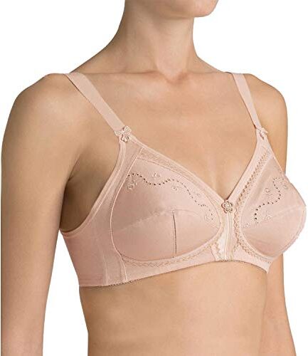 Triumph Doreen + Cotton 01 N Reggiseno Senza Ferretto, Beige, 6C Donna