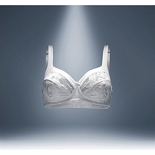 LEPEL Intimo Donna Reggiseno Senza Ferretto dolcepizzo belseno 230 Colore Bianco Taglia 5 Coppa d