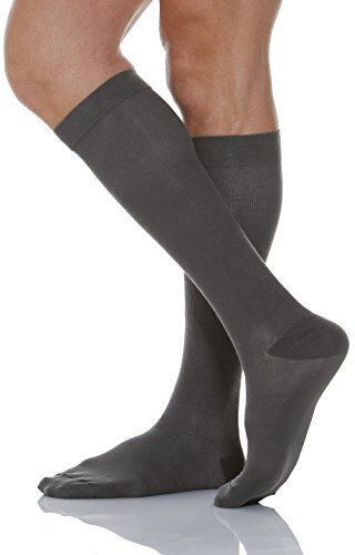 Relaxsan 920-new (Grigio, Tg.2) Gambaletti Contenitivi Unisex cotone compressione graduata 22-27 mmHg