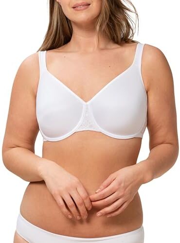 Triumph Comfort Minimizer W X, Reggiseno Donna, Bianco, 3F