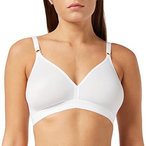 Triumph Micro Fun N Reggiseno, White, 3D Donna