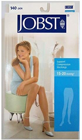 JOBST UltraSheer 15-20 mmHg 140 den Collant compressione graduata, mis.5 Noir