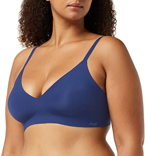 Sloggi Zero Feel Ultra Bra Ex, Reggiseno Donna, Blu (True Navy), L