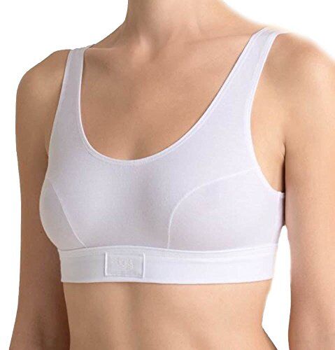 Sloggi Double Comfort Top, Bustino, Donna, Bianco (White), 46