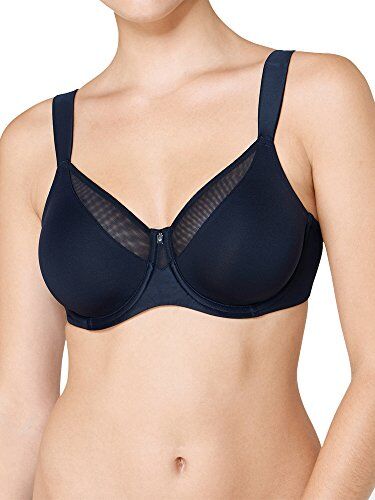 Triumph True Shape Sensation W01, Reggiseno Minimizer Donna, Nero, 5C