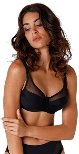 LOVABLE Generous, Reggiseno Donna, Nero, 6-B / 40 B