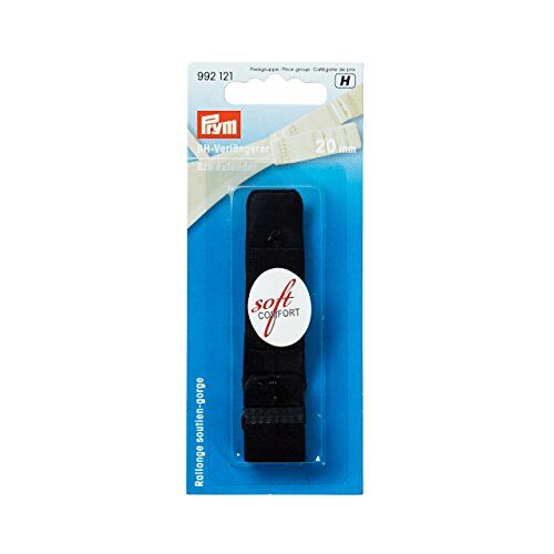 Prym reggiseno estender nero 3x1 (20mm) ganci 1 Pezzi