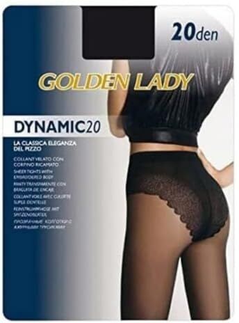 GOLDEN LADY Collant 20 Den Marrone Daino Taglia Il 38K 300 g