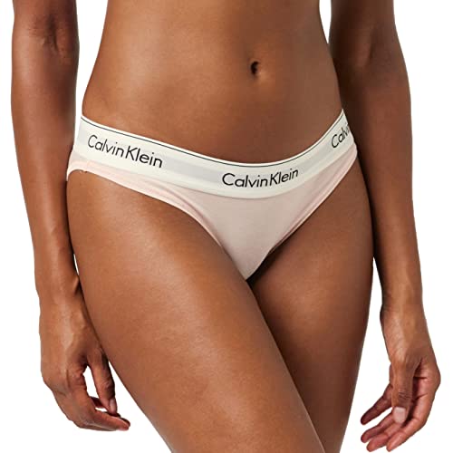 Calvin Klein Bikini , Mutandine bikini Donna, Rosa (Nymphs Thigh), M