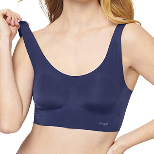 Sloggi Zero Feel Top Ex Bustino, Blu (True Navy), XS Donna