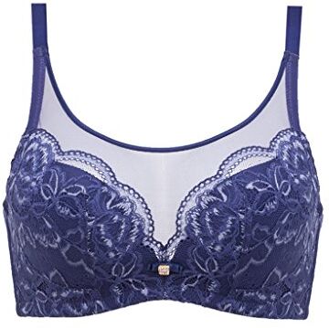 WENJUNneiyi WENJUN Reggiseno Senza Bordo in Acciaio. Reggiseno Sexy Raccolto, Lato Inclusivo, Regolabile. Ms Lingerie 3 Colori Opzionale