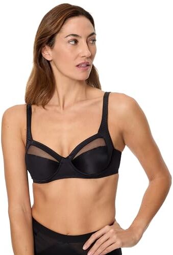 Playtex Reggiseno con Ferretto Perfect Silhouette Parfaite Elegante e Moderno Donna x1, Nero (Black), 75B