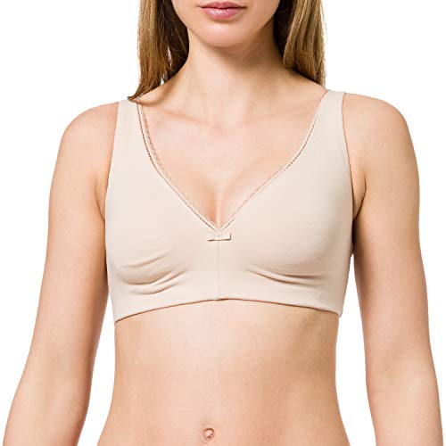 LOVABLE Reggiseno senza Ferretto in Cotone Biologico My Bio Comfort Donna, Skin, 75C