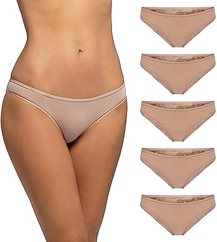 POMPEA Pack 5 Pezzi Slip Vita Bassa Cotton Planet Cotone Skin