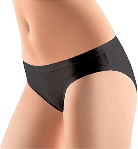 La Perla Cotonella ® -Slip Donna 3362-3 Pezzi (L, Nero)