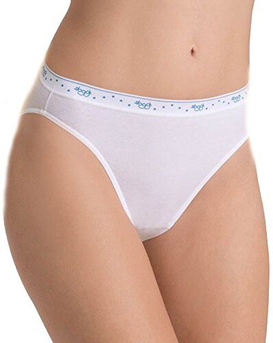 Sloggi 100 Tai 3pk, Mutande Donna, Bianco (White), 5 (Pacco da 3)