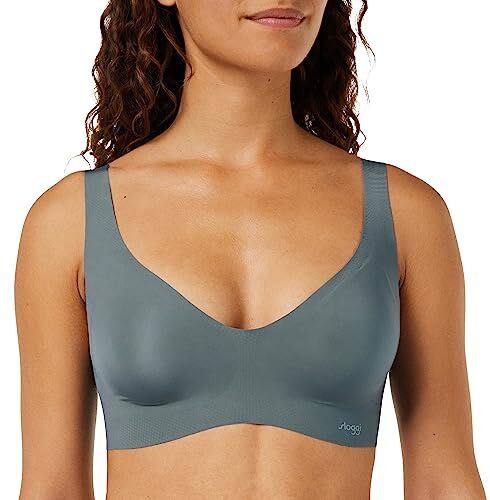 Sloggi Zero Feel Bralette Ex, Superiore, Donna, Nightfall, L