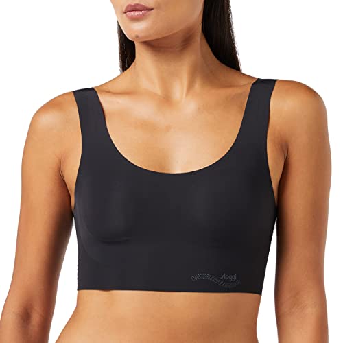 Sloggi Zero Feel Top Ex Bustino, Nero (Black), S Donna