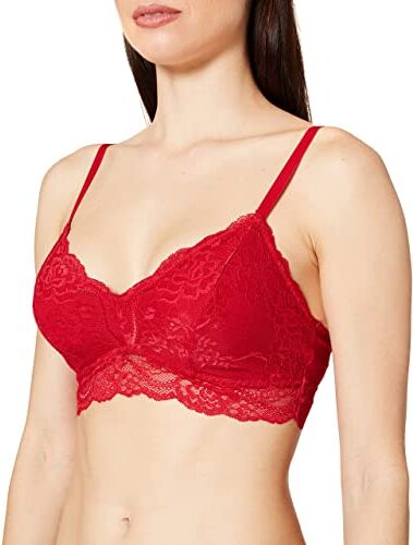 Iris & Lilly Brassière in Pizzo Donna, Rosso, 40