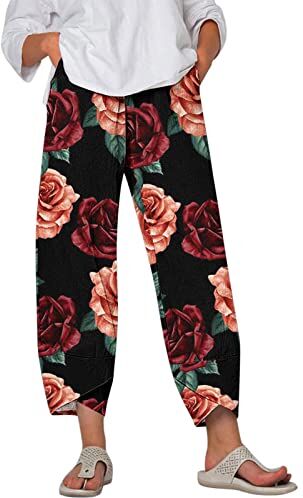 NOAGENJT jeans donna larghi vita bassa pantaloni donna felpati invernali a zampa pantaloni donna eleganti vita alta M 5.99