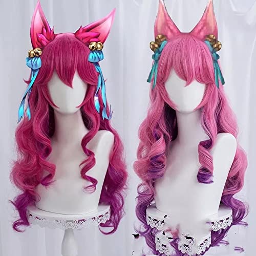 HANDADA Pigiama Sexy con Scollo a V in Pizzo Spalline Regolabili Intimo da Donna Nuovo di Zecca Fatto a Mano Gatto Rosso Volpe Cosplay Orecchie Fai da Te Fascia per Capelli Fascia per Capelli