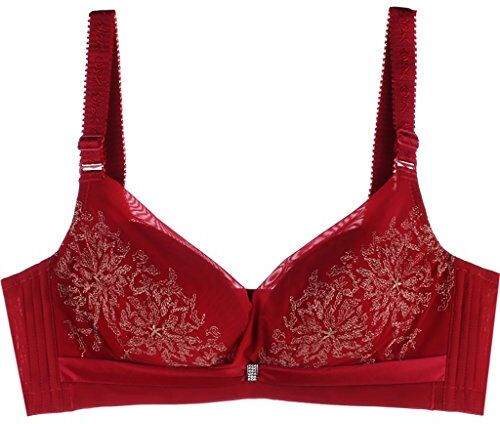 WENJUNneiyi WENJUN Pizzo Reggiseno Sexy Senza Cerchi Raccogliere Splendidi Intimo Donna 3 Colori Opzionali