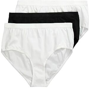 Ulla Popken Slip, 3er-Pack, Mutande Donna, Bianco (Weiss 20), 52 (Taglia Produttore: 46+) Ulla Popken Slip, 3er-Pack, Mutande Donna, Bianco (Weiss 20), 52 (Taglia Produttore: 46+)