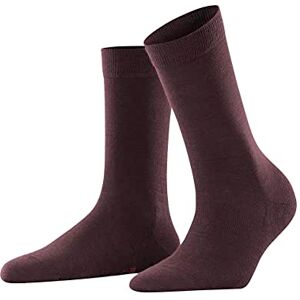 Falke Softmerino W So lana cotone tinta unita 1 paio, Calzini Donna, Rosso Barolo 8596, 39-40 Falke Softmerino W So lana cotone tinta unita 1 paio, Calzini Donna, Rosso Barolo 8596, 39-40